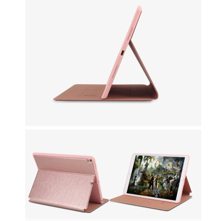 For iPad Pro 10.5 inch GEBEI Full Coverage Horizontal Flip Protective Case with Holder & Card Slots