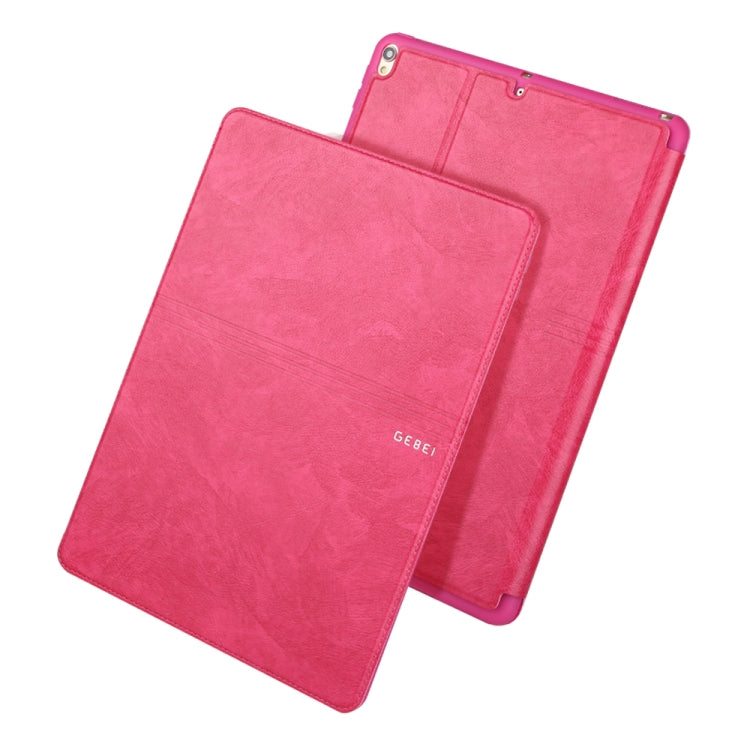 For iPad Pro 10.5 inch GEBEI Full Coverage Horizontal Flip Protective Case with Holder & Card Slots