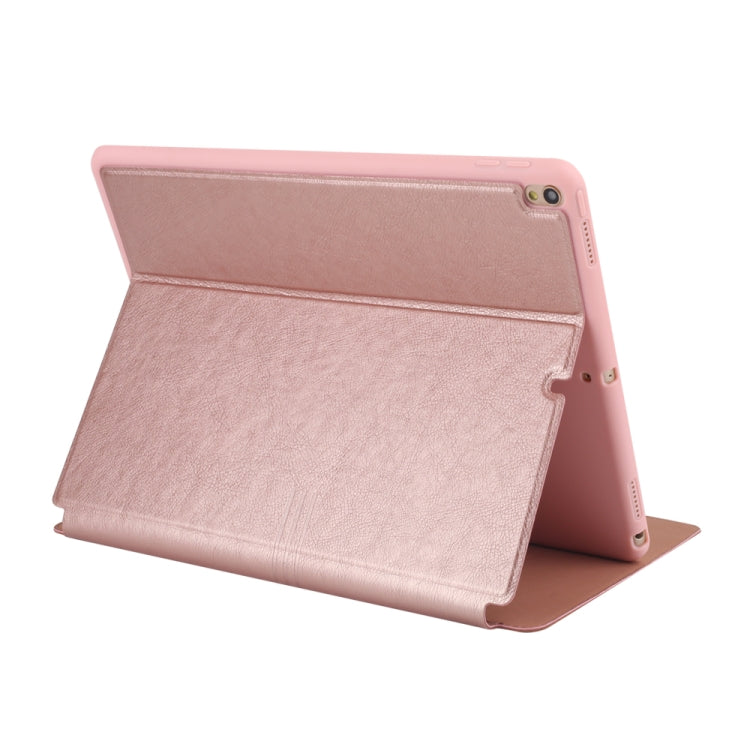 For iPad Pro 10.5 inch GEBEI Full Coverage Horizontal Flip Protective Case with Holder & Card Slots