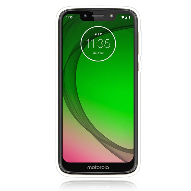For Motorola Moto G7 Play Glittery Powder Shockproof TPU Protective Case with Ring Holder
