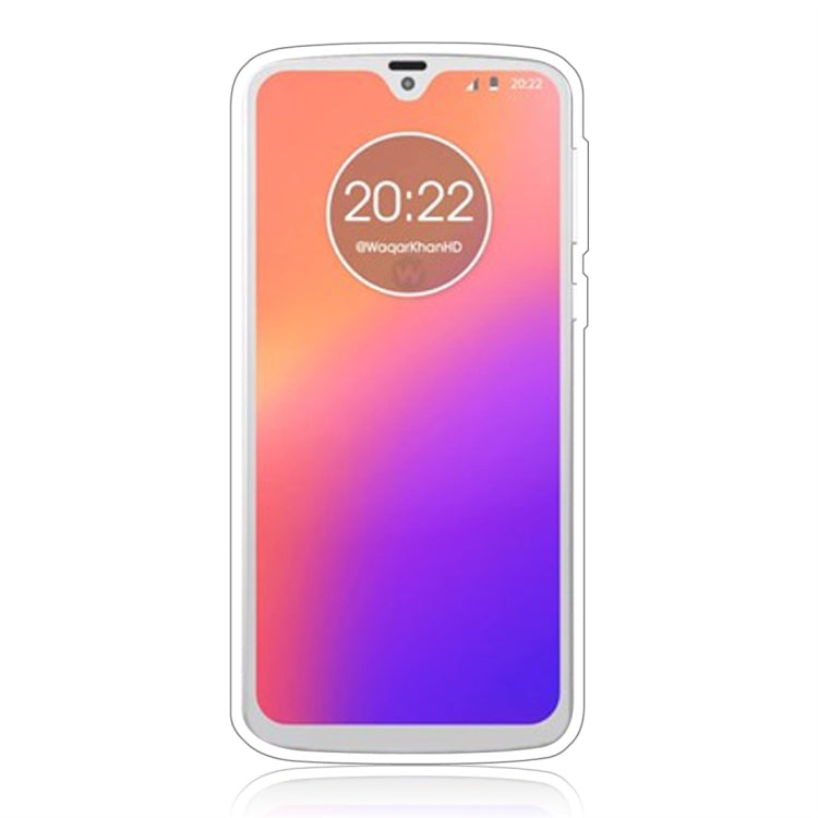 For Motorola Moto G7 Glittery Powder Shockproof TPU Protective Case with Ring Holder