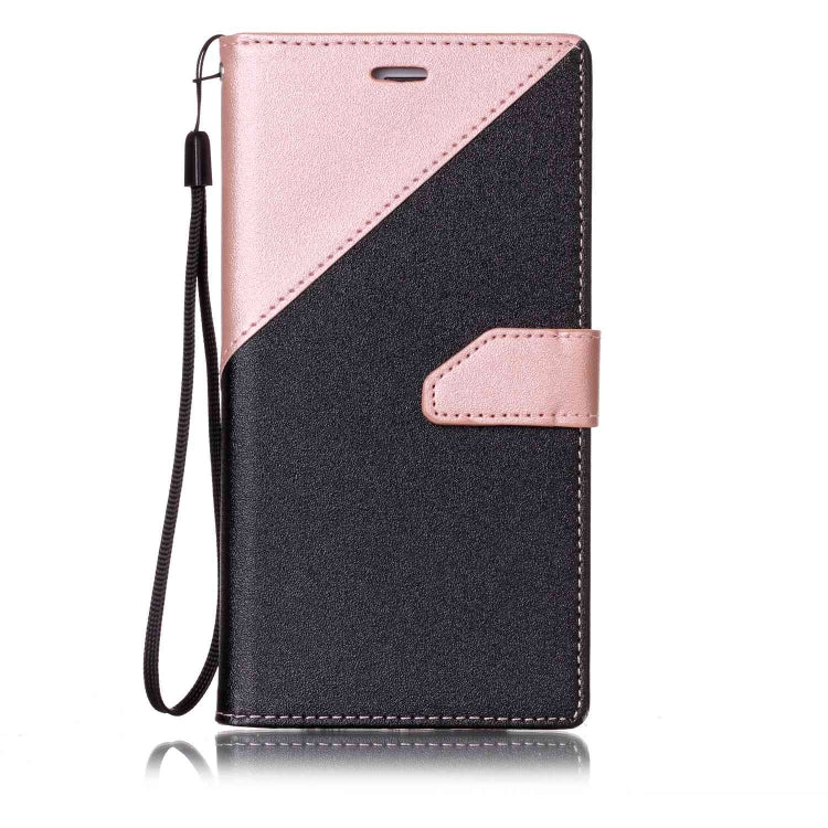 For iPhone 6 & 6s Matching Color Frosted Texture Horizontal Flip PU Leather Case with Holder & Card Slots & Lanyard