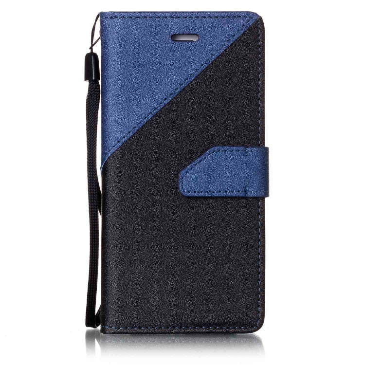 For iPhone SE 2020 & 8 & 7 Matching Color Frosted Texture Horizontal Flip PU Leather Case with Holder & Card Slots & Lanyard