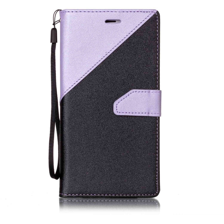For iPhone 8 Plus & 7 Plus Matching Color Frosted Texture Horizontal Flip PU Leather Case with Holder & Card Slots & Lanyard