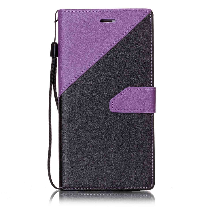 For iPhone 8 Plus & 7 Plus Matching Color Frosted Texture Horizontal Flip PU Leather Case with Holder & Card Slots & Lanyard