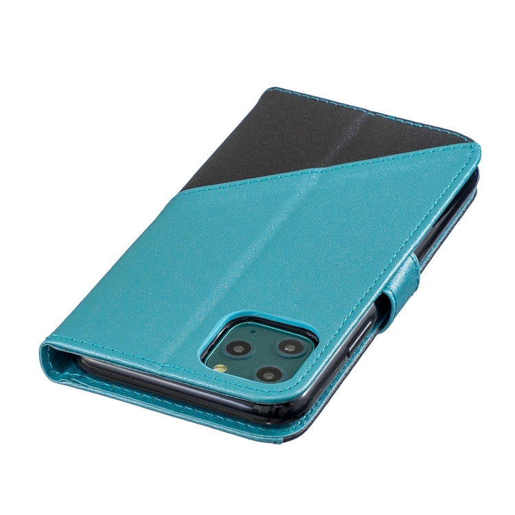For iPhone 11 Matching Color Frosted Texture Horizontal Flip PU Leather Case with Holder & Card Slots & Lanyard