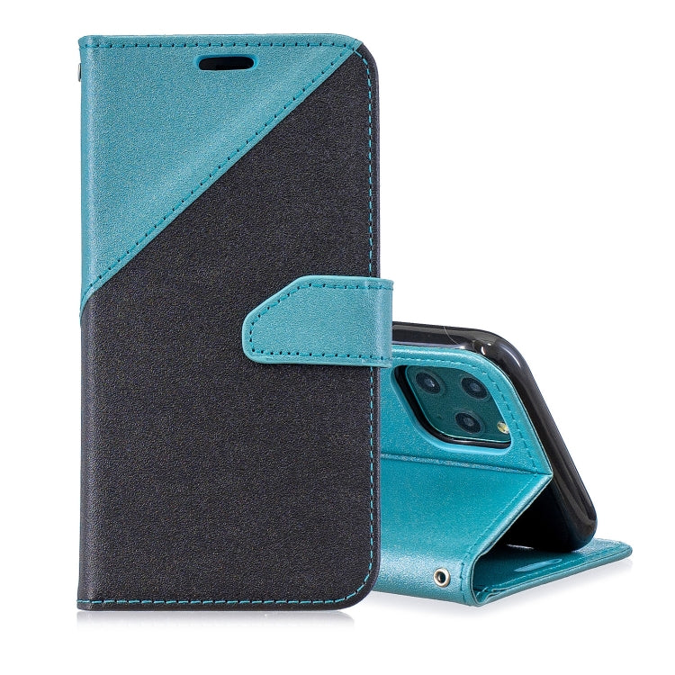For iPhone 11 Matching Color Frosted Texture Horizontal Flip PU Leather Case with Holder & Card Slots & Lanyard
