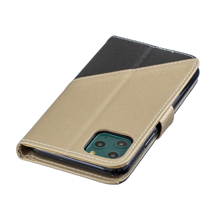 For iPhone 11 Matching Color Frosted Texture Horizontal Flip PU Leather Case with Holder & Card Slots & Lanyard