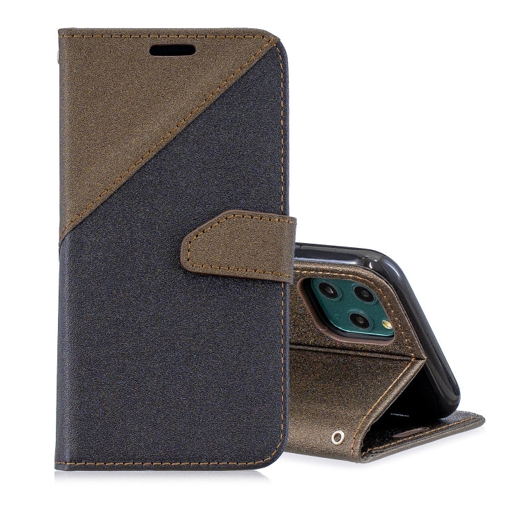 For iPhone 11 Pro Matching Color Frosted Texture Horizontal Flip PU Leather Case with Holder & Card Slots & Lanyard