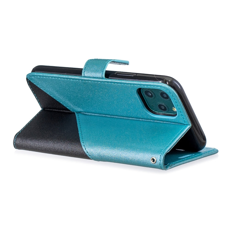 For iPhone 11 Pro Matching Color Frosted Texture Horizontal Flip PU Leather Case with Holder & Card Slots & Lanyard