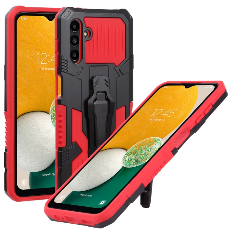 For Samsung Galaxy A13 5G Armor Warrior Shockproof PC + TPU Phone Case