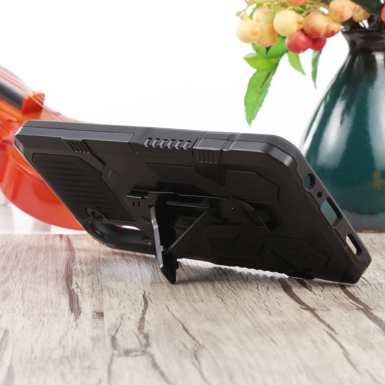 For Samsung Galaxy A13 5G Armor Warrior Shockproof PC + TPU Phone Case
