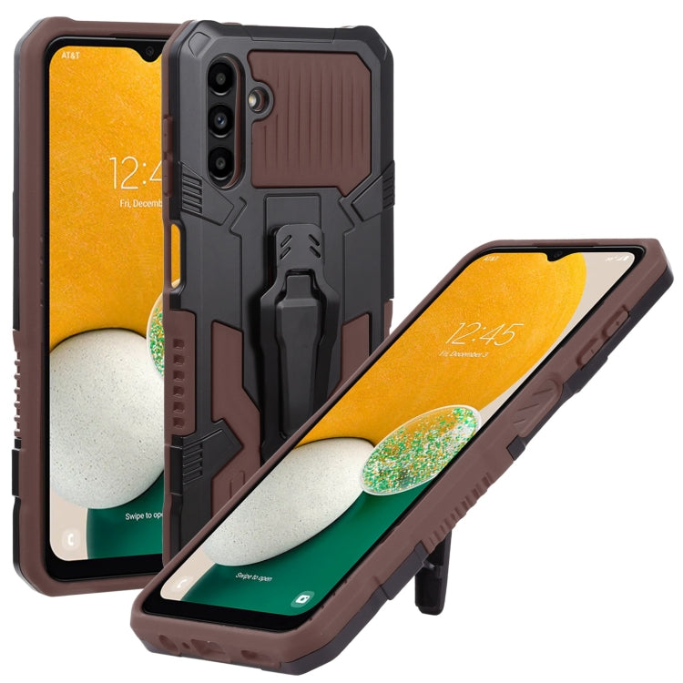 For Samsung Galaxy A13 5G Armor Warrior Shockproof PC + TPU Phone Case