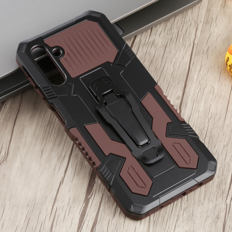 For Samsung Galaxy A13 5G Armor Warrior Shockproof PC + TPU Phone Case