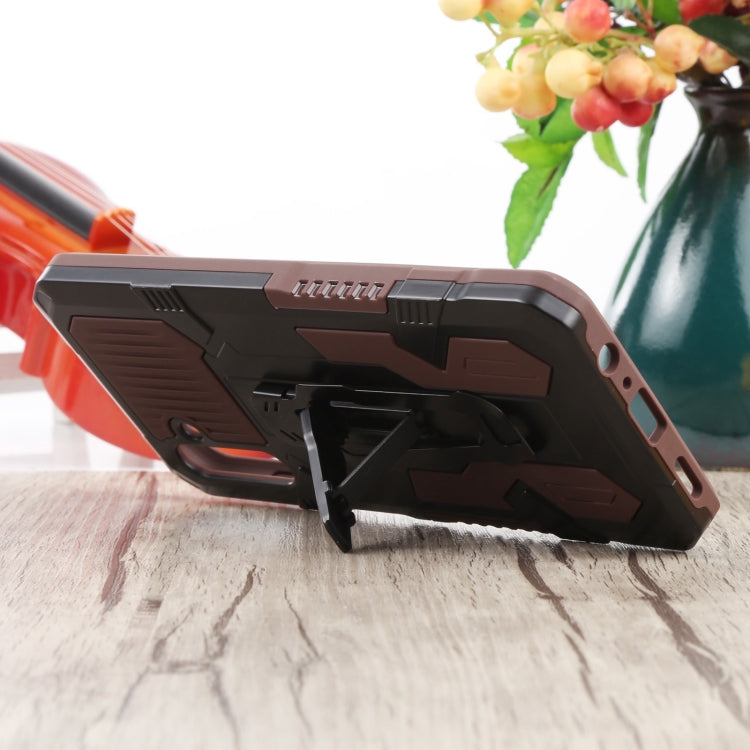 For Samsung Galaxy A13 5G Armor Warrior Shockproof PC + TPU Phone Case