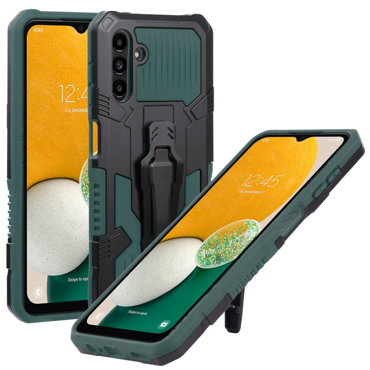 For Samsung Galaxy A13 5G Armor Warrior Shockproof PC + TPU Phone Case
