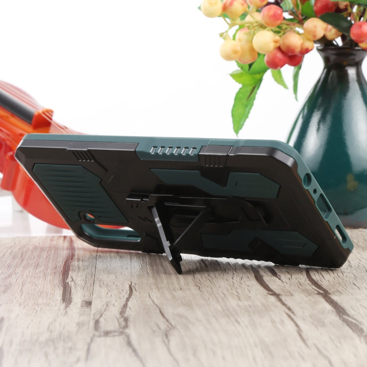 For Samsung Galaxy A13 5G Armor Warrior Shockproof PC + TPU Phone Case