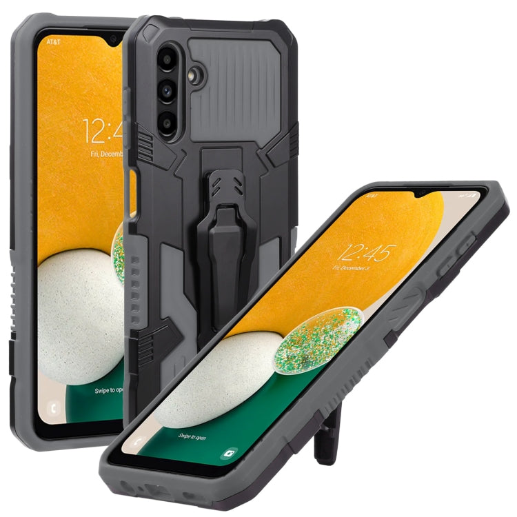 For Samsung Galaxy A13 5G Armor Warrior Shockproof PC + TPU Phone Case