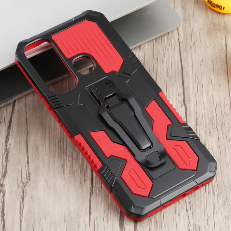 For Infinix Hot 11 Armor Warrior Shockproof PC + TPU Phone Case