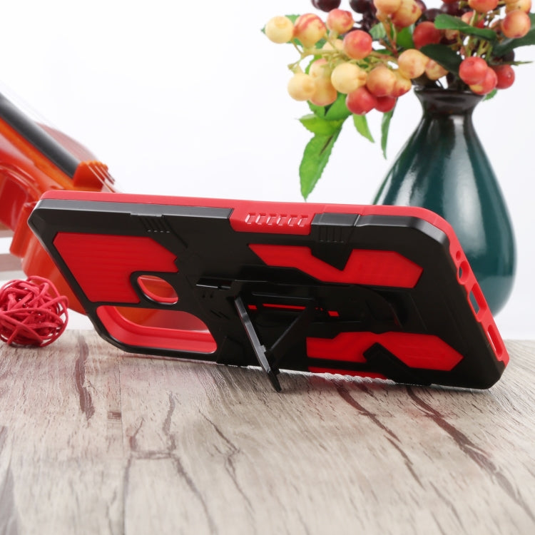 For Infinix Hot 11 Armor Warrior Shockproof PC + TPU Phone Case