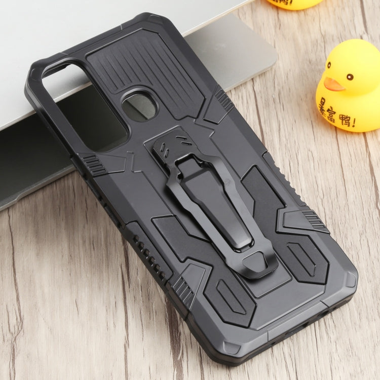 For Infinix Hot 11 Armor Warrior Shockproof PC + TPU Phone Case