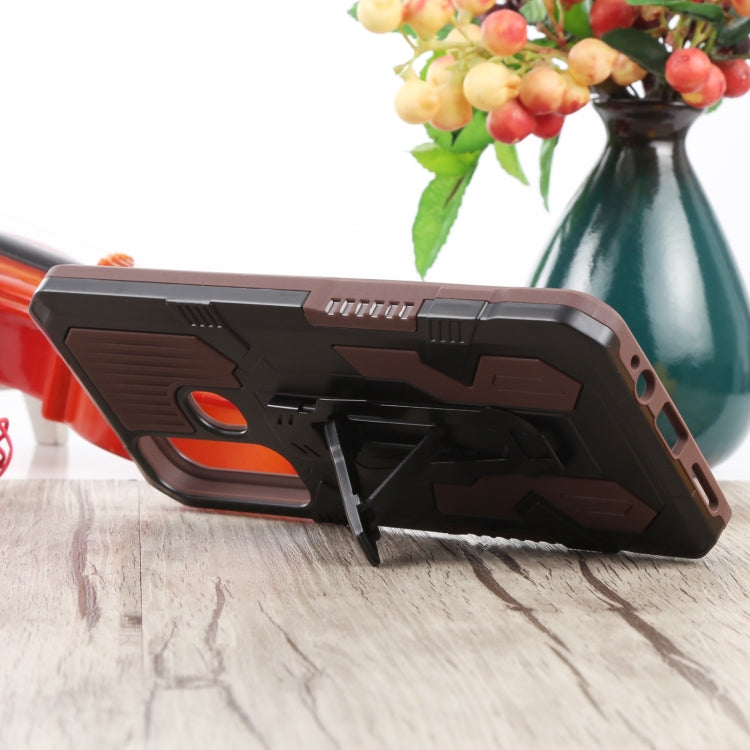 For Infinix Hot 11 Armor Warrior Shockproof PC + TPU Phone Case