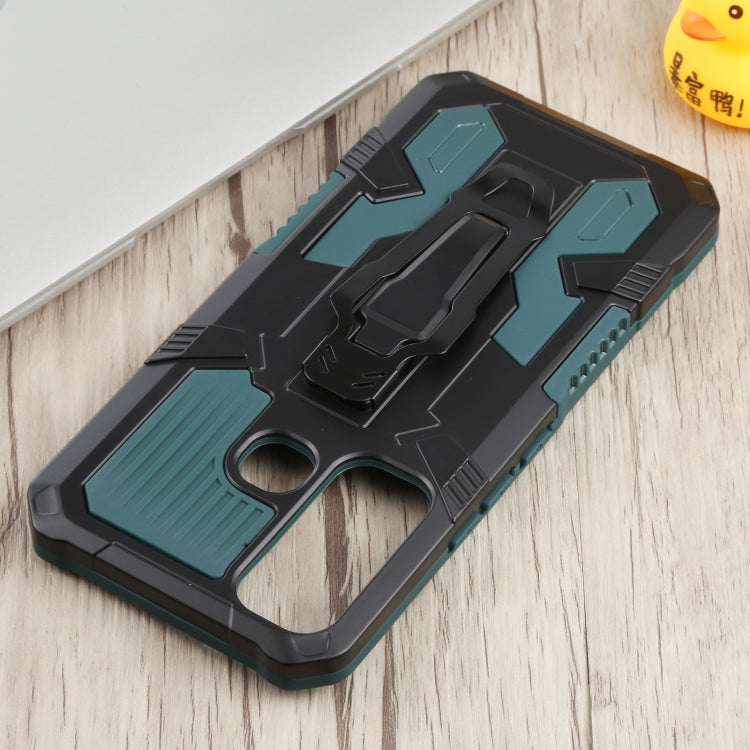 For Infinix Hot 11 Armor Warrior Shockproof PC + TPU Phone Case