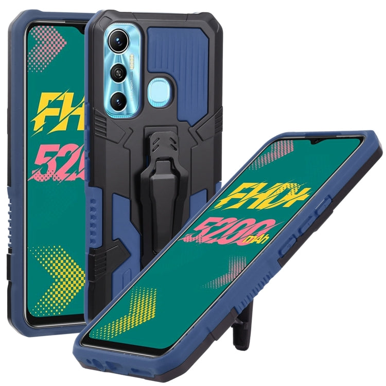 For Infinix Hot 11 Armor Warrior Shockproof PC + TPU Phone Case