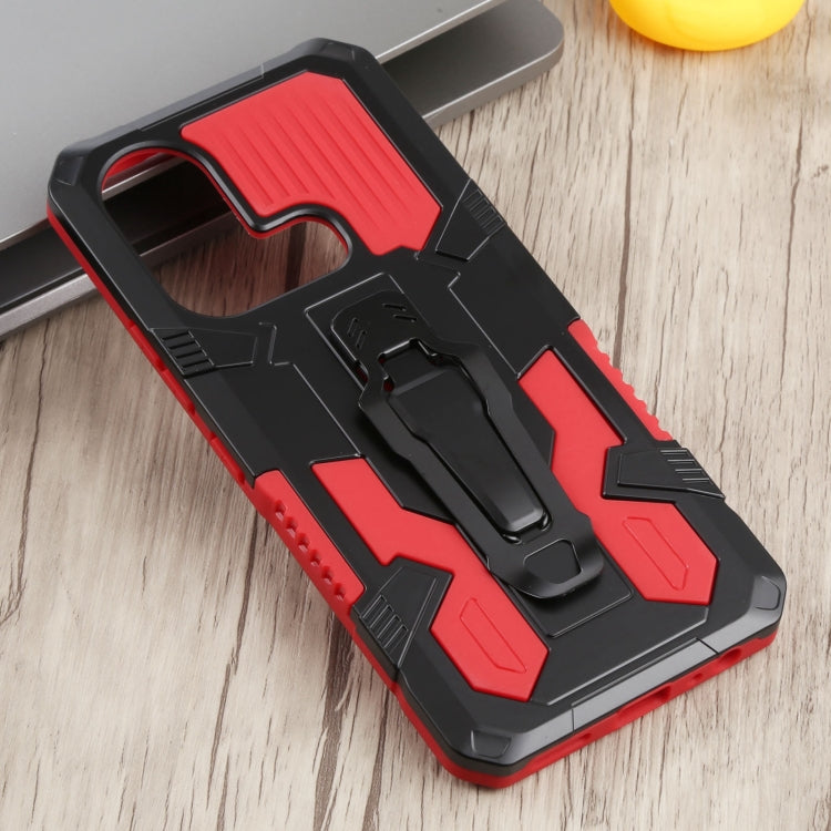 For Infinix Hot 11s Armor Warrior Shockproof PC + TPU Phone Case