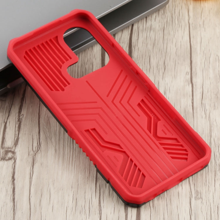 For Infinix Hot 11s Armor Warrior Shockproof PC + TPU Phone Case