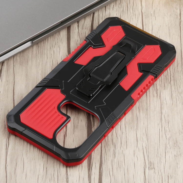 For Infinix Hot 11s Armor Warrior Shockproof PC + TPU Phone Case