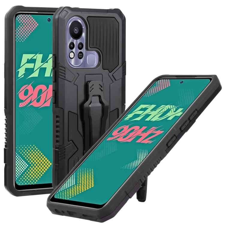 For Infinix Hot 11s Armor Warrior Shockproof PC + TPU Phone Case