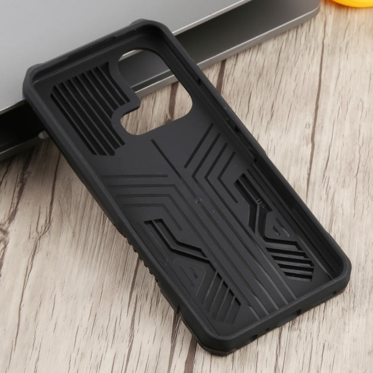 For Infinix Hot 11s Armor Warrior Shockproof PC + TPU Phone Case