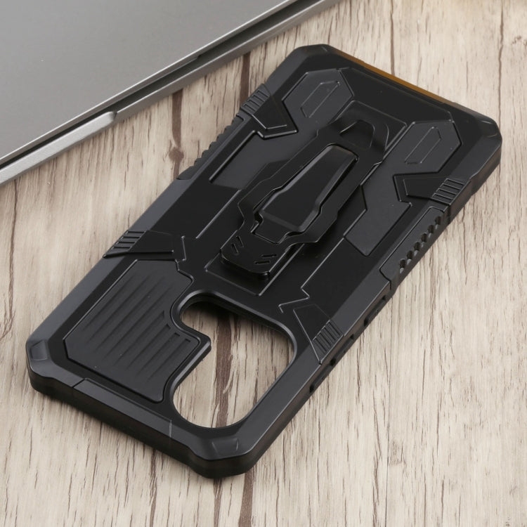 For Infinix Hot 11s Armor Warrior Shockproof PC + TPU Phone Case