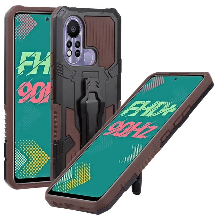 For Infinix Hot 11s Armor Warrior Shockproof PC + TPU Phone Case