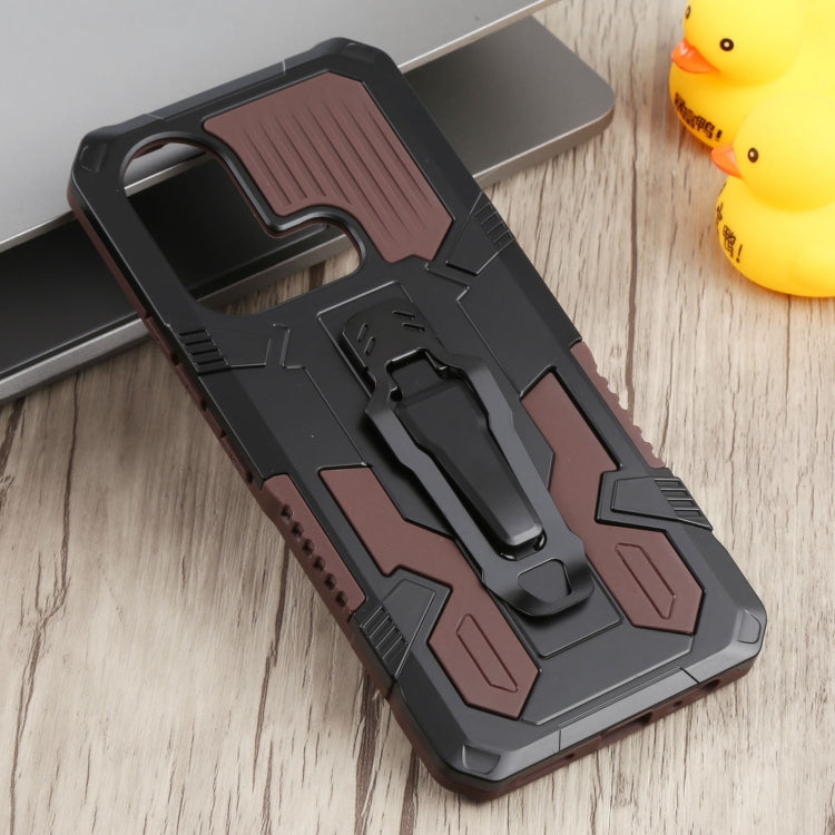 For Infinix Hot 11s Armor Warrior Shockproof PC + TPU Phone Case