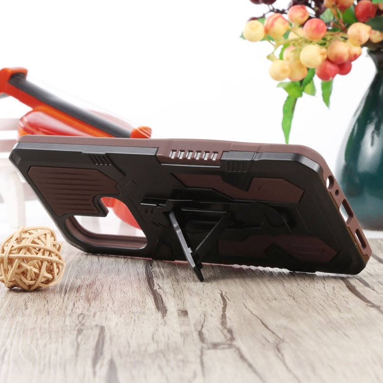 For Infinix Hot 11s Armor Warrior Shockproof PC + TPU Phone Case