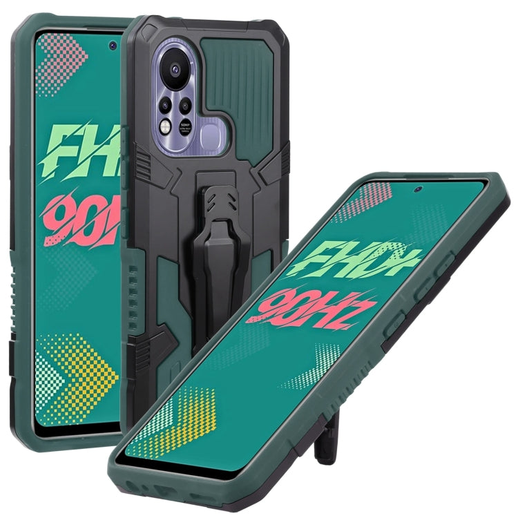 For Infinix Hot 11s Armor Warrior Shockproof PC + TPU Phone Case