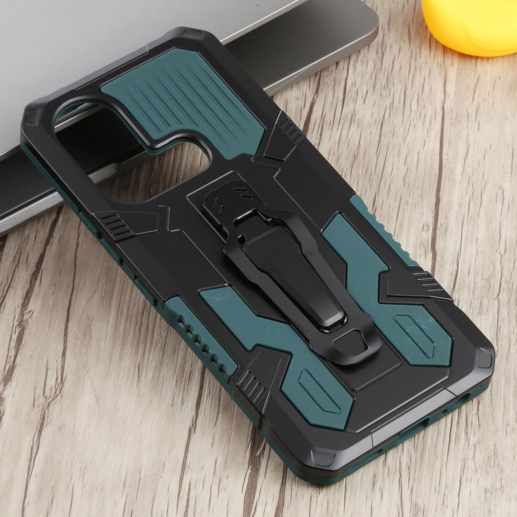 For Infinix Hot 11s Armor Warrior Shockproof PC + TPU Phone Case