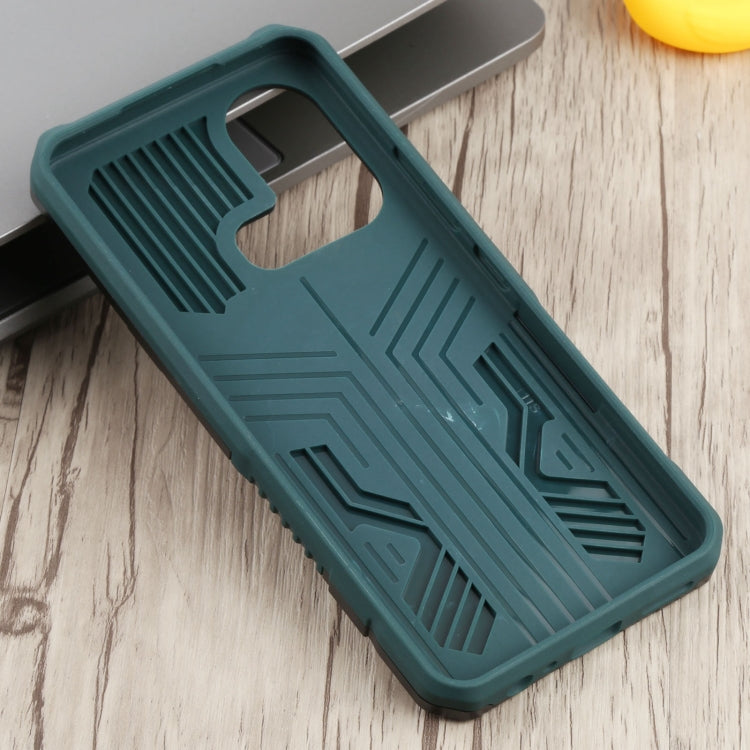 For Infinix Hot 11s Armor Warrior Shockproof PC + TPU Phone Case