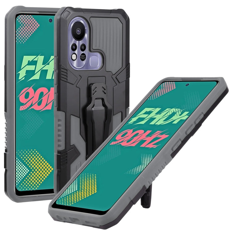 For Infinix Hot 11s Armor Warrior Shockproof PC + TPU Phone Case