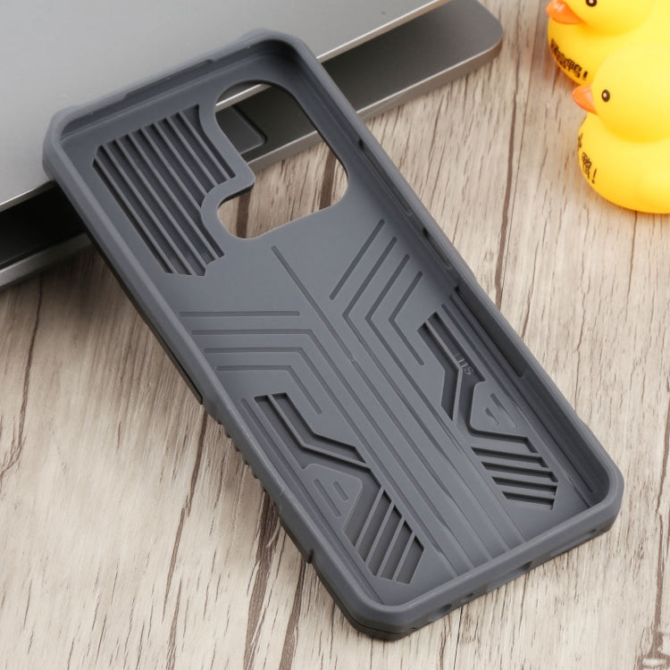 For Infinix Hot 11s Armor Warrior Shockproof PC + TPU Phone Case