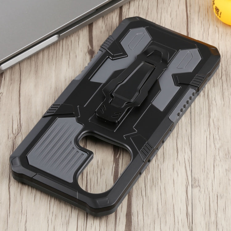 For Infinix Hot 11s Armor Warrior Shockproof PC + TPU Phone Case