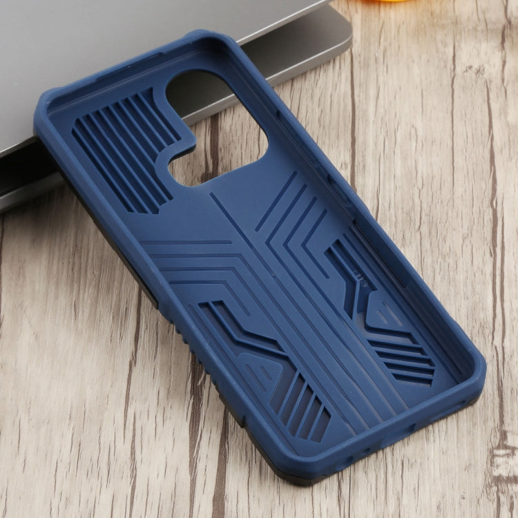 For Infinix Hot 11s Armor Warrior Shockproof PC + TPU Phone Case
