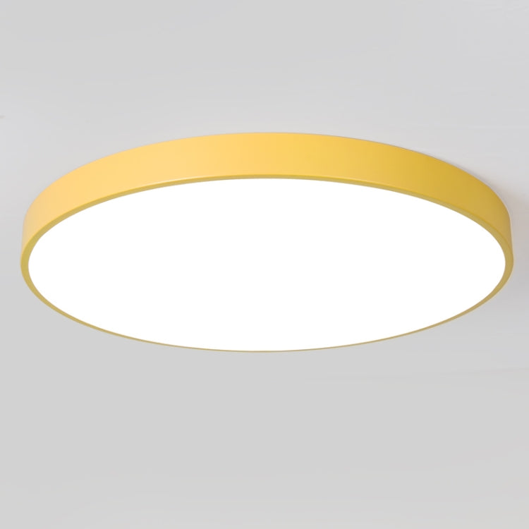 Macaron LED Round Ceiling Lamp, Stepless Dimming, Size:40cm