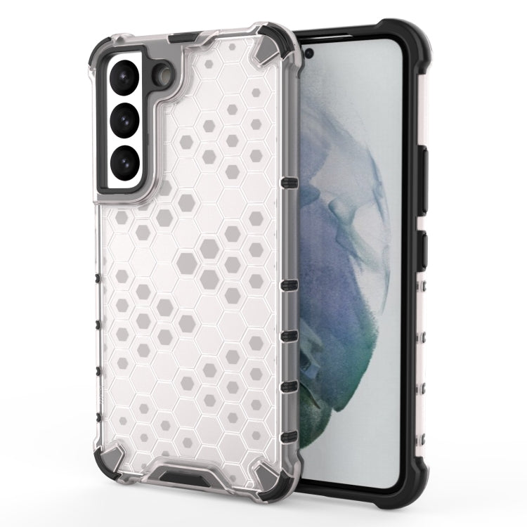 For Samsung Galaxy S22 5G Honeycomb PC + TPU Phone Case