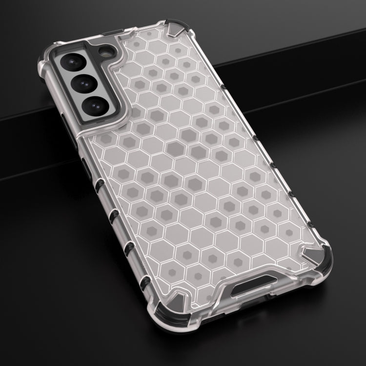 For Samsung Galaxy S22 5G Honeycomb PC + TPU Phone Case