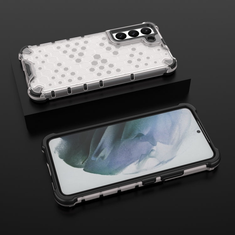 For Samsung Galaxy S22 5G Honeycomb PC + TPU Phone Case