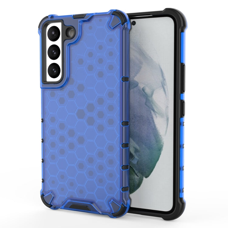 For Samsung Galaxy S22 5G Honeycomb PC + TPU Phone Case