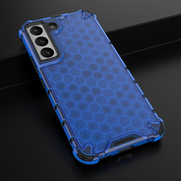 For Samsung Galaxy S22 5G Honeycomb PC + TPU Phone Case